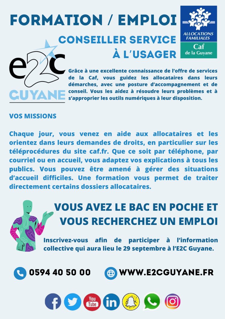 Une mission de service public  au coeur de la Guyane.