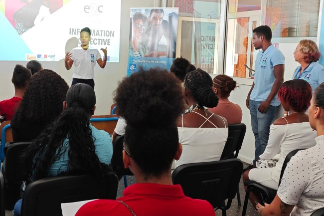 La CAF & l’E2C Guyane s’engagent pour l’insertion des jeunes