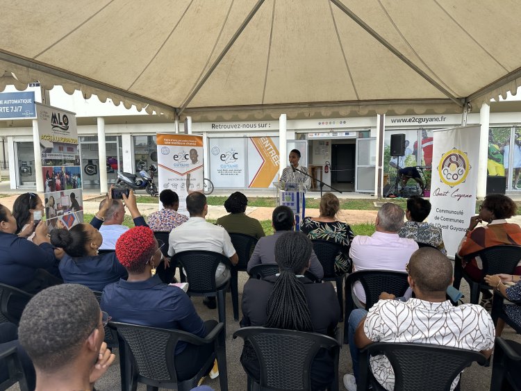 Retour sur l’inauguration du site E2C Guyane dans l’Ouest guyanais