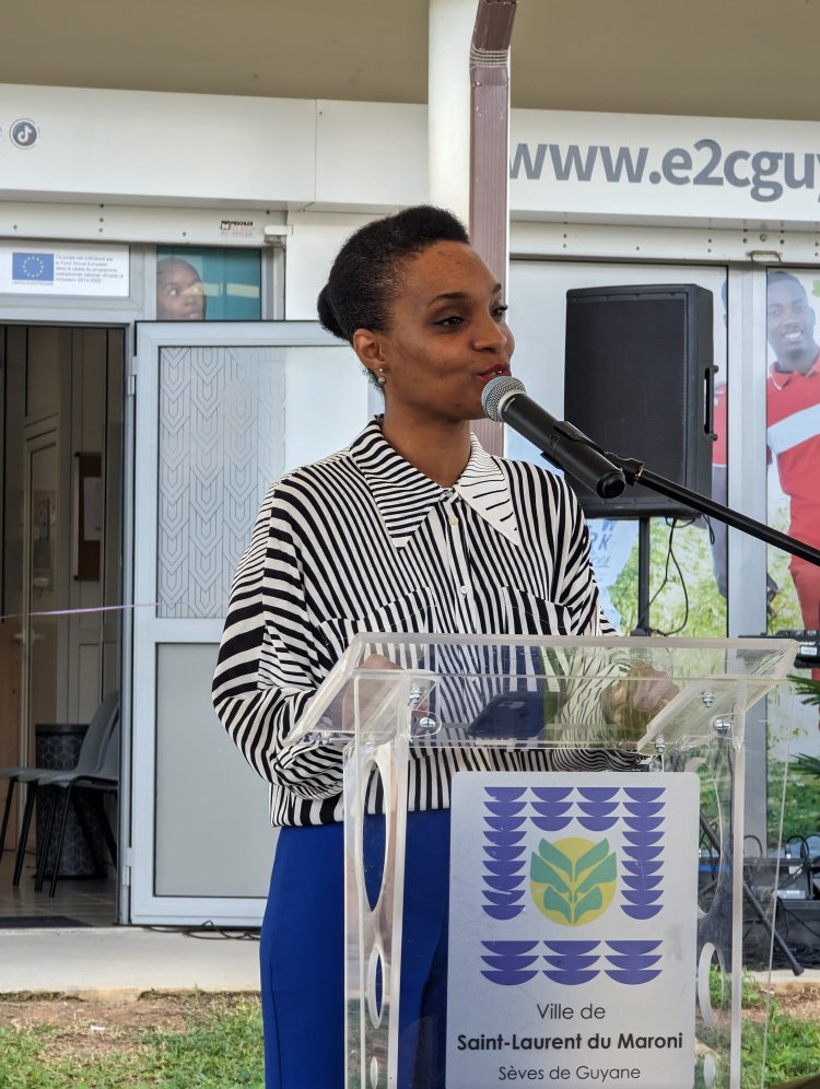 Retour sur l’inauguration du site E2C Guyane dans l’Ouest guyanais