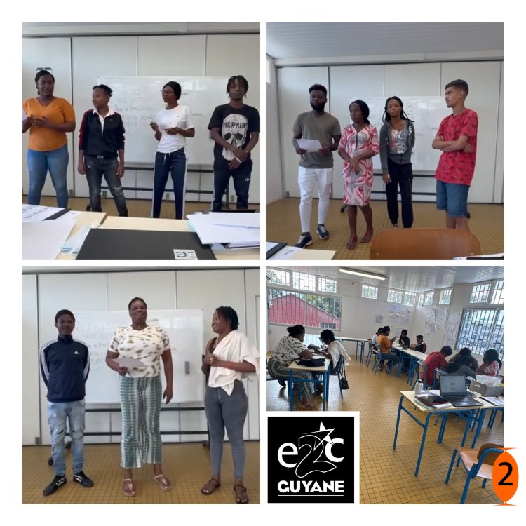 Engagement citoyen des stagiaires de l'E2C Guyane