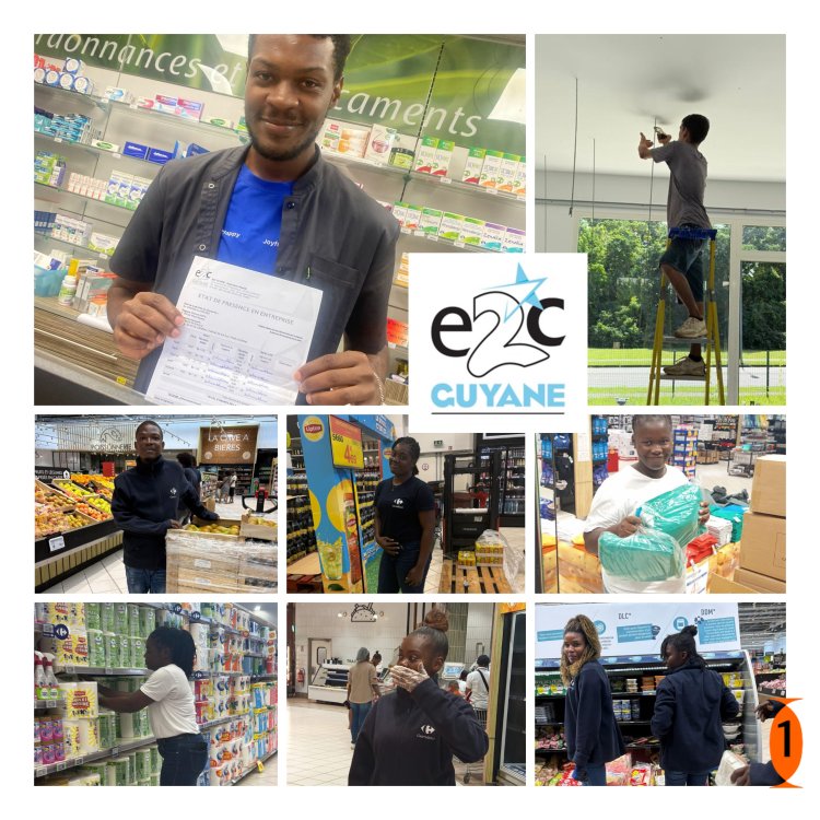 Ça bouge à l’E2C Guyane