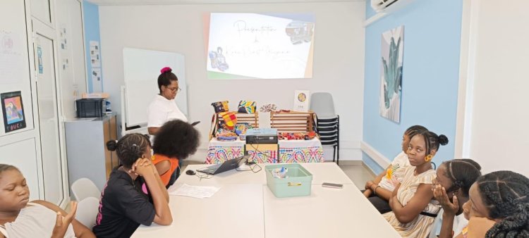 KRÉA OUEST GUYANE rencontre les stagiaires de l’E2C