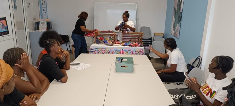 KRÉA OUEST GUYANE rencontre les stagiaires de l’E2C