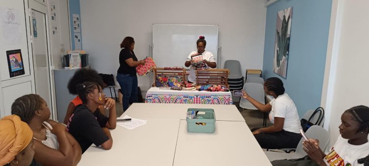 KRÉA OUEST GUYANE rencontre les stagiaires de l’E2C